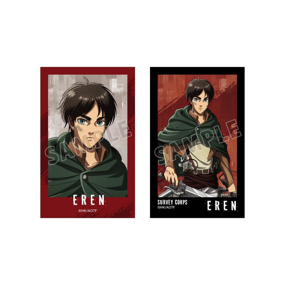 『進撃の巨人』描き下ろし エレン 戦いの後でver. イラストカード2枚セット