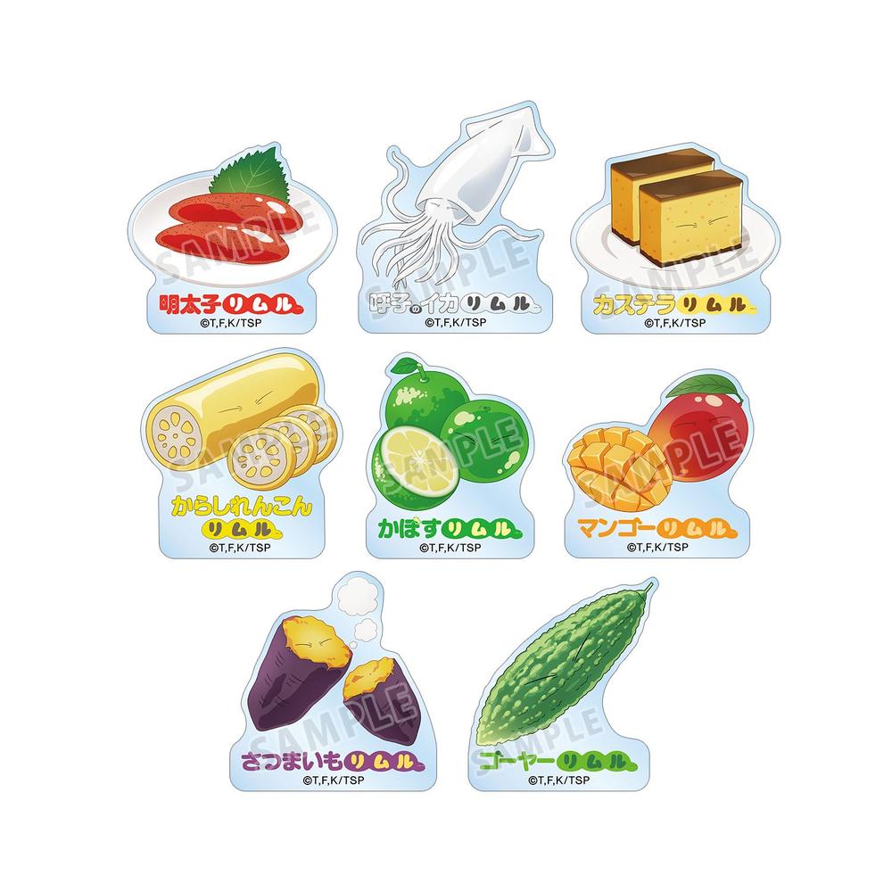 『転生したらスライムだった件』トレーディング ご当地スライムリムル様 アクリルステッカー ver.九州&沖縄(単位/BOX)【202603再販】