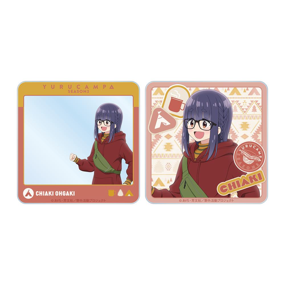 『ゆるキャン△ SEASON3』描き下ろし 大垣千明 歩みver. アクリルカード2枚セット