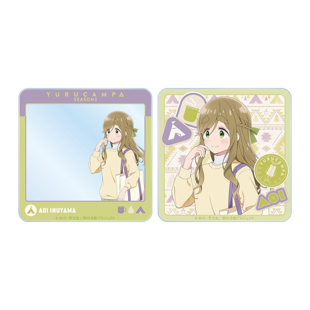 『ゆるキャン△ SEASON3』描き下ろし 犬山あおい 歩みver. アクリルカード2枚セット