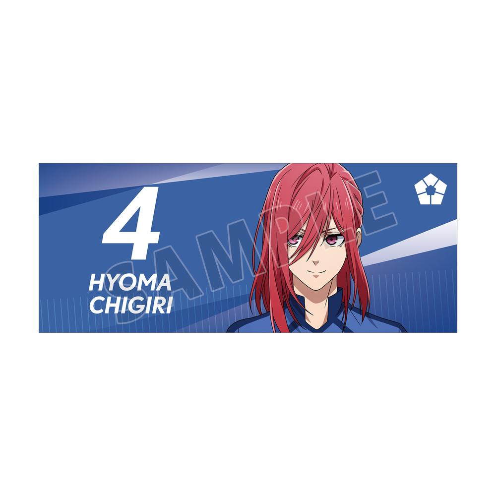 『ブルーロック』描き下ろし 千切 豹馬 試合前の準備中ver. フェイスタオル