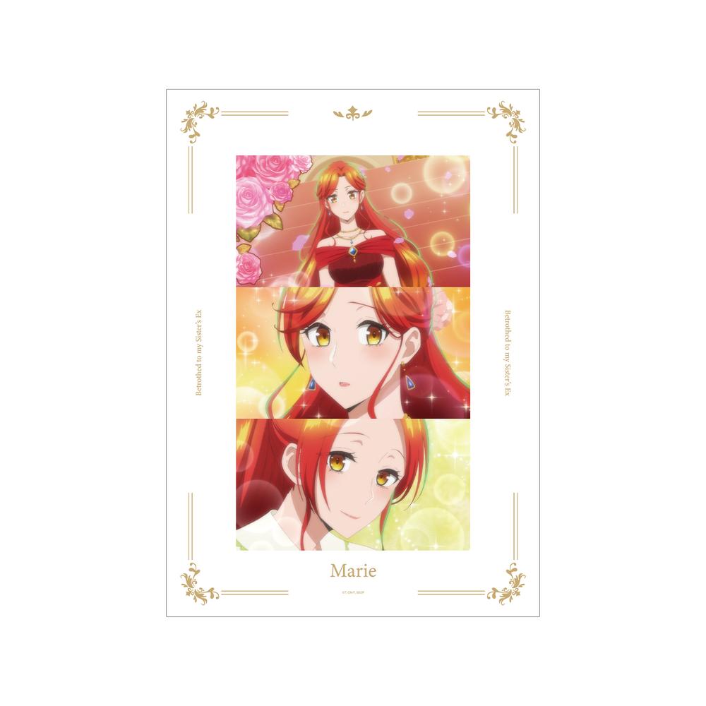 『ずたぼろ令嬢は姉の元婚約者に溺愛される』マリー 場面写A3マット加工ポスター