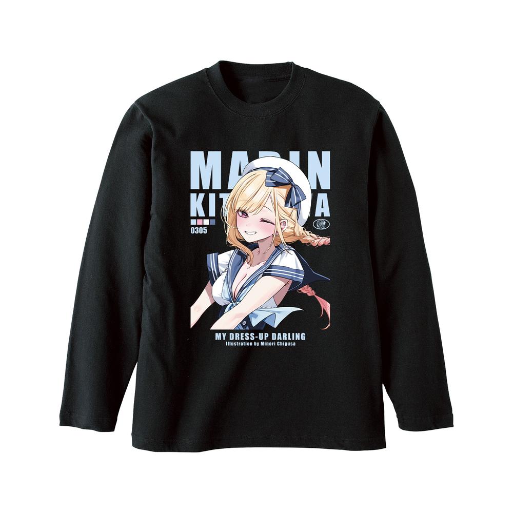 『その着せ替え人形は恋をする』千種みのりイラスト 喜多川 海夢 セーラー水着ver. ロングTシャツユニセックス