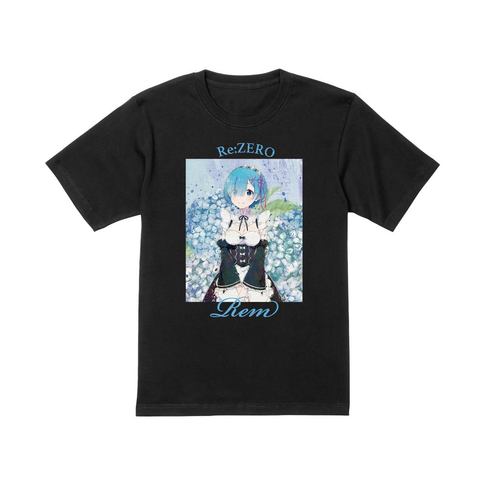 『Re:ゼロから始める異世界生活』レム grunge CANVAS Tシャツレディース