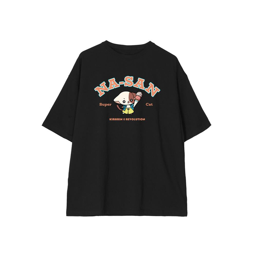 『きらりん☆レボリューション』なーさん ちびキャラ 夏ver. BIGシルエットTシャツ アイスユニセックス