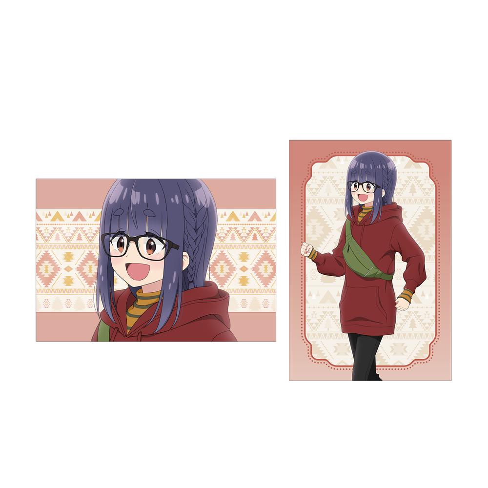 『ゆるキャン△ SEASON3』描き下ろし 大垣千明 歩みver. ポストカード2枚セット