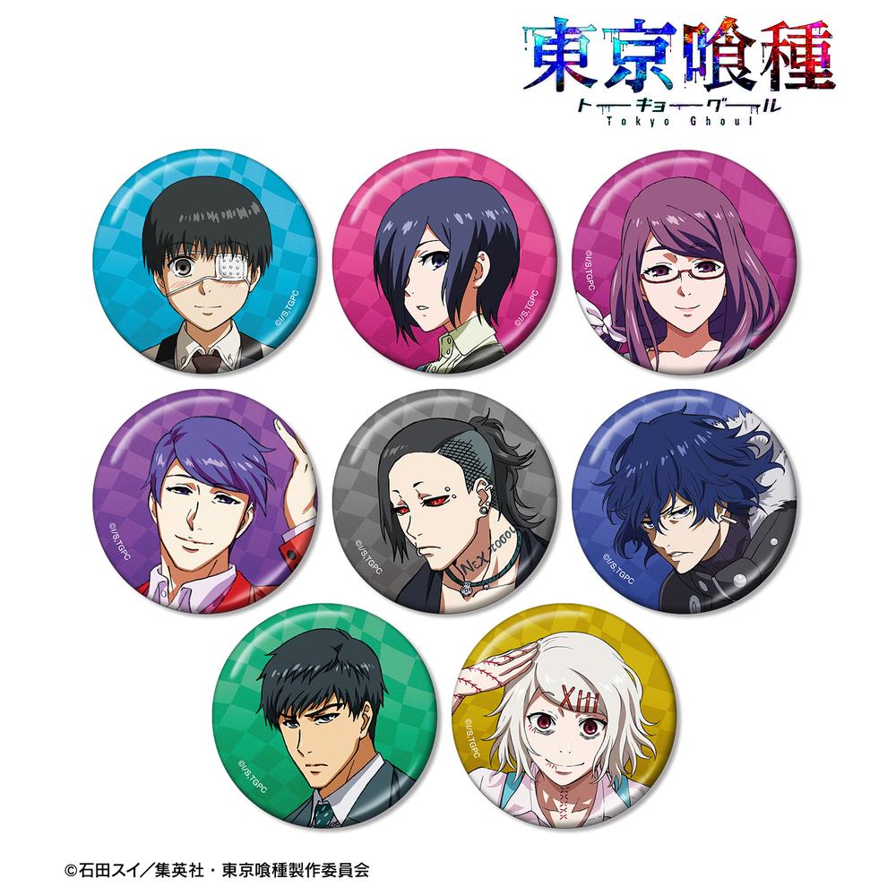 東京喰種 グール ホログラム缶バッジ 金木研 黒髪 海外公式 12個セット Amazon.co.jp: 東京喰種 グール 海外限定 ホログラム缶バッジ