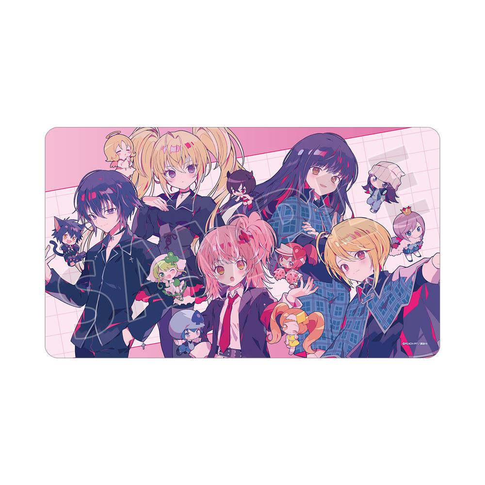 『しゅごキャラ!』夢ノ内さんイラスト 集合 制服ver. マルチデスクマット【202601再販】