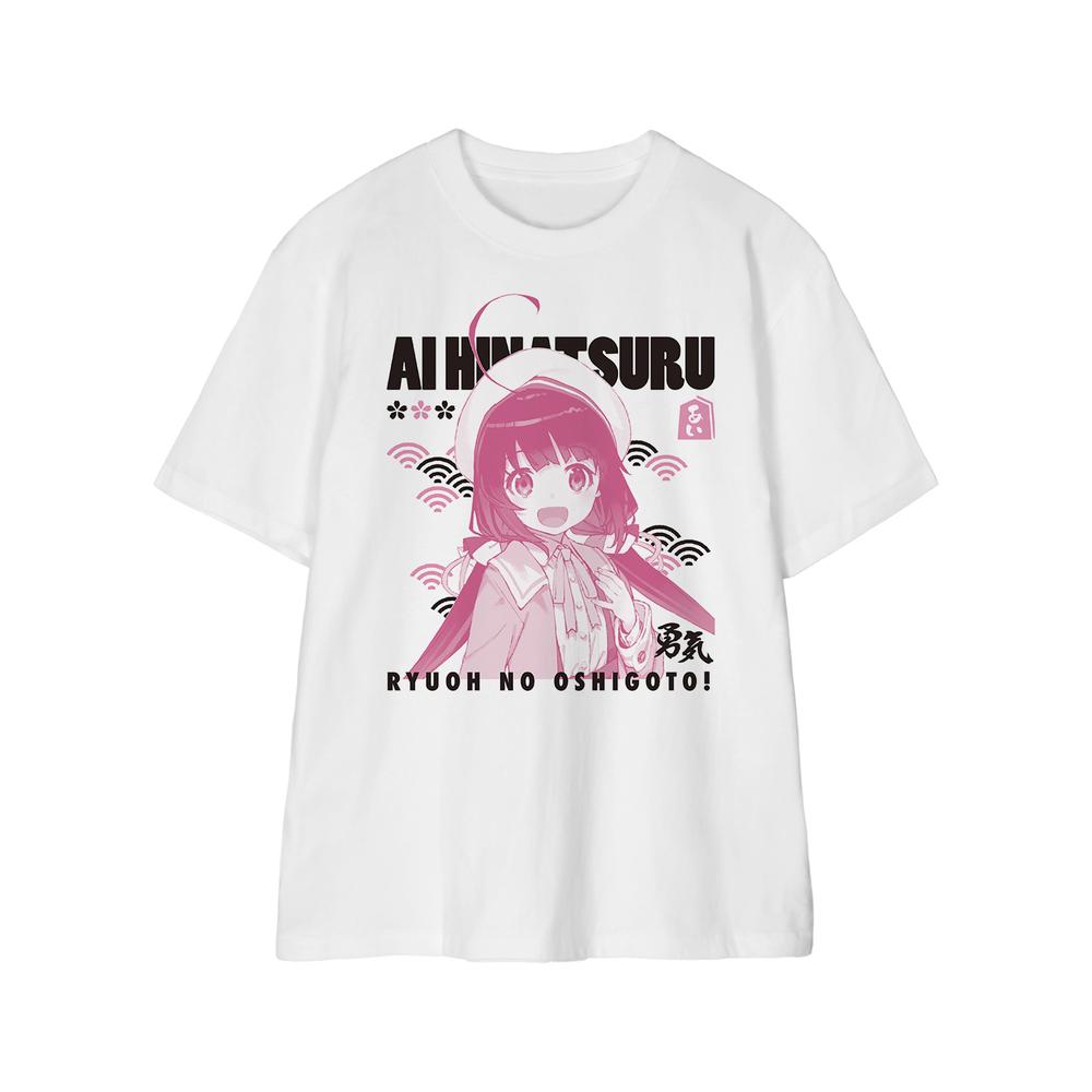 『りゅうおうのおしごと!』雛鶴 あい 原作イラスト Tシャツレディース