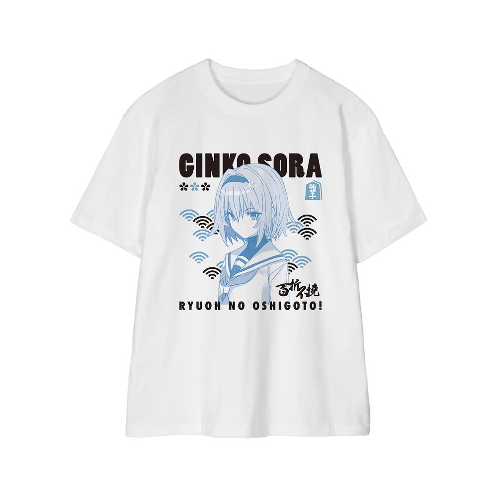 『りゅうおうのおしごと!』空 銀子 原作イラスト Tシャツメンズ
