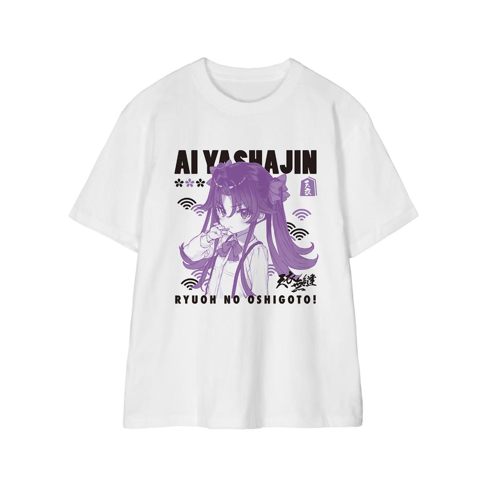 『りゅうおうのおしごと!』夜叉神 天衣 原作イラスト Tシャツメンズ