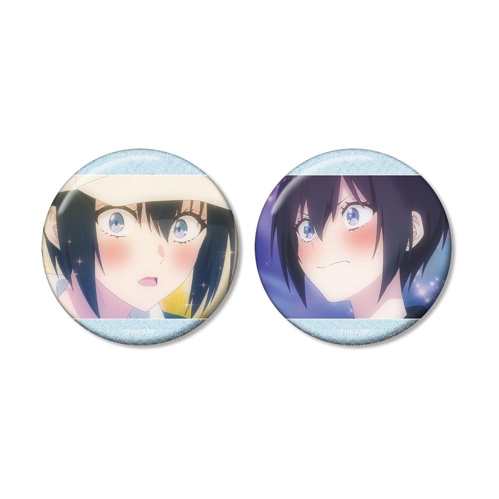 2.5次元の誘惑』ノノア 場面写グリッター缶バッジ2個セット