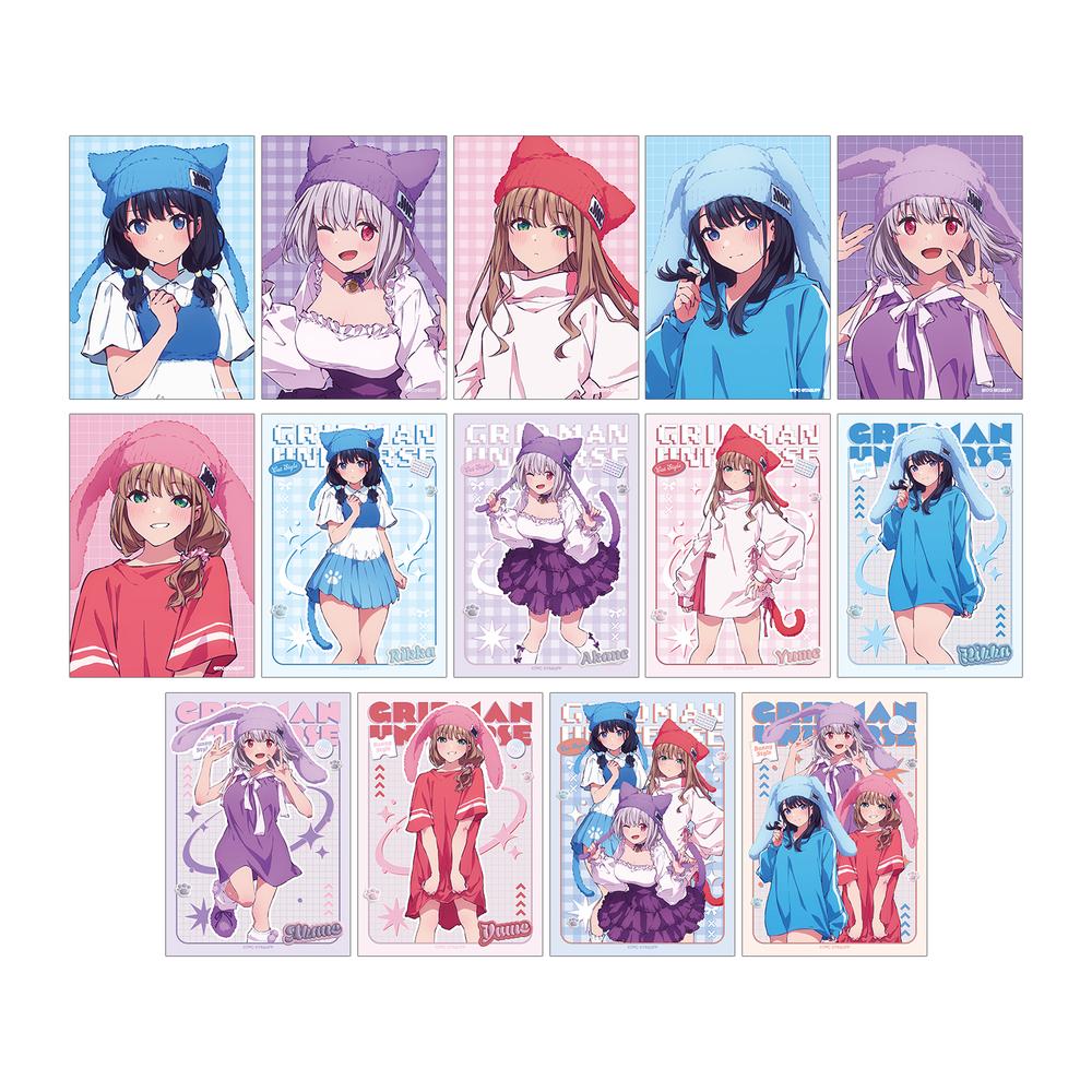 『グリッドマン ユニバース』描き下ろし 動物着ぐるみver. トレーディングブロマイド(単位/BOX)