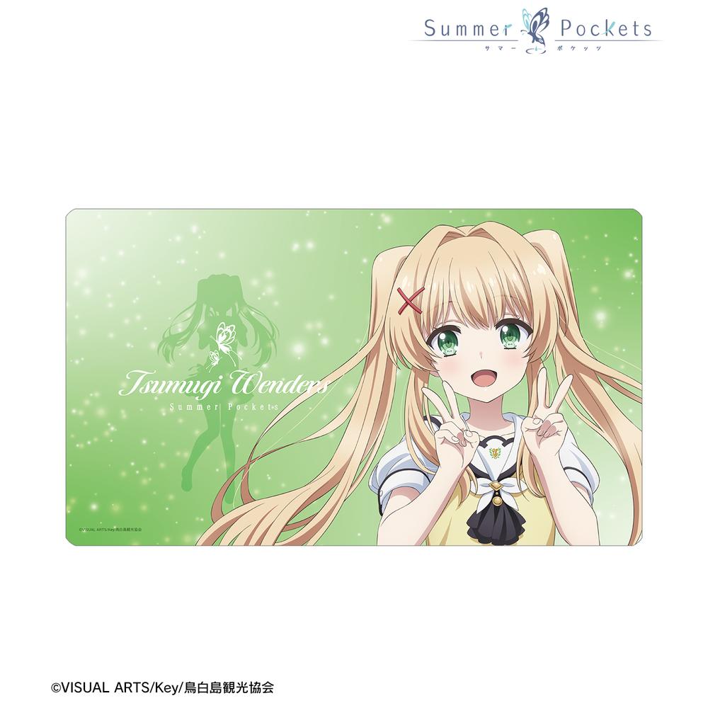 【楽ギフ_のし宛書】 Summer Pockets』紬ヴェンダース Anime – マルチデスクマット その他