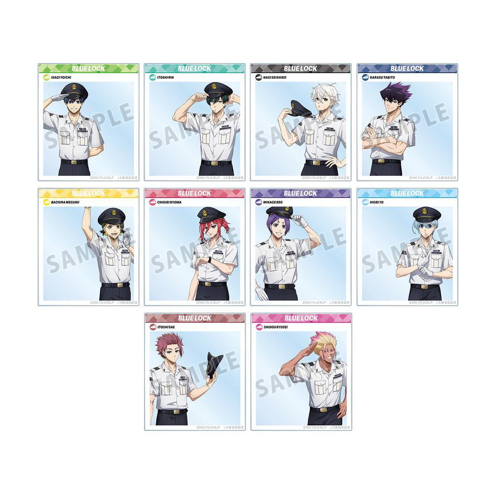 『ブルーロック』描き下ろし 駅員ver. トレーディングSNS風アクリルカード(単位/BOX)【202601再販】