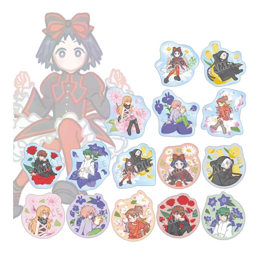 『黒魔女さんが通る!!』トレーディング Botania ダイカットステッカー(単位/BOX)