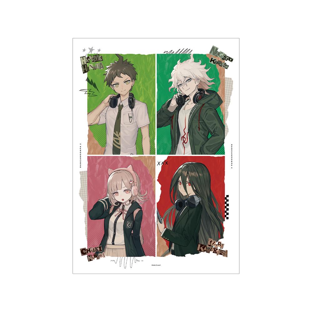 ダンガンロンパシリーズ』lackさんイラスト 日向 創&狛枝 凪斗