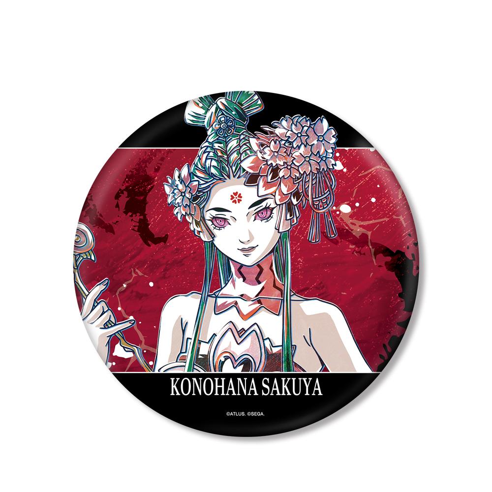 真・女神転生V Vengeance』コノハナサクヤ Ani-Art BIG缶バッジ