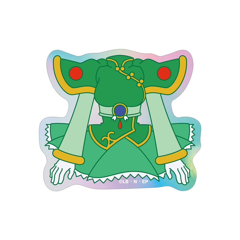 『コレクター・ユイ』コレクター・ユイ 風のエレメントスーツver. 衣装オーロラステッカー