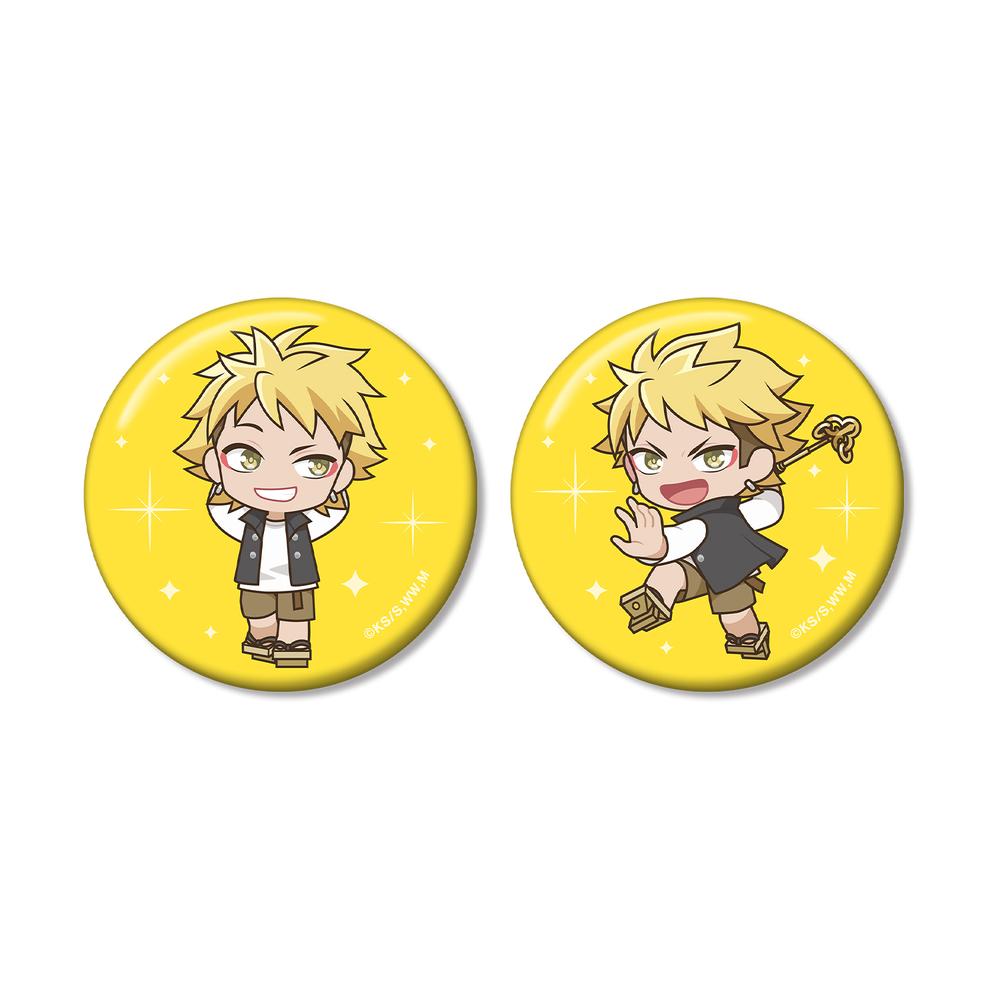 ウィッチウォッチ』宮尾音夢 ちびキャラ 缶バッジ2個セット