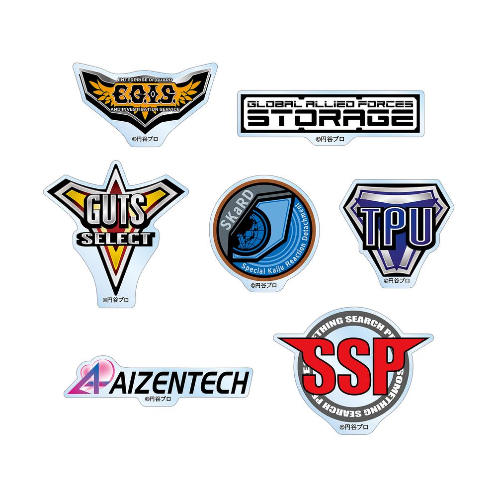 『ウルトラマンシリーズ』トレーディングアクリルバッジ ver.C(単位/BOX)