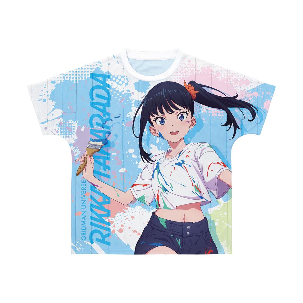 『グリッドマンユニバース』描き下ろし 宝多六花 ペインタースタイルver. フルグラフィックTシャツユニセックス