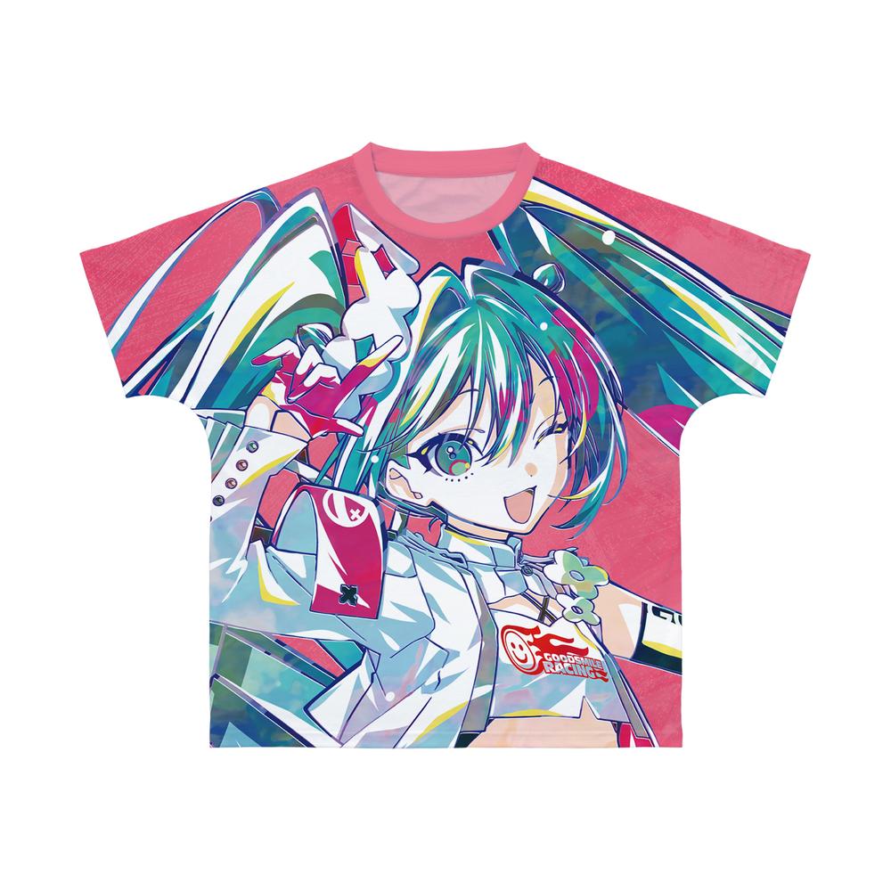 『初音ミク GTプロジェクト』レーシングミク 2025Ver. Ani-Art フルグラフィックTシャツ ver.Bユニセックス
