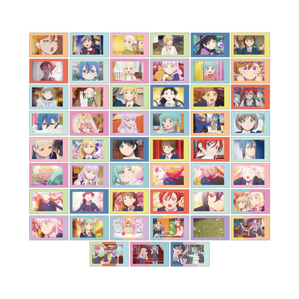 『ラブライブ!スーパースター!!』トレーディング 3期 場面写インスタントカメラ風イラストカード3枚セット(単位/BOX)