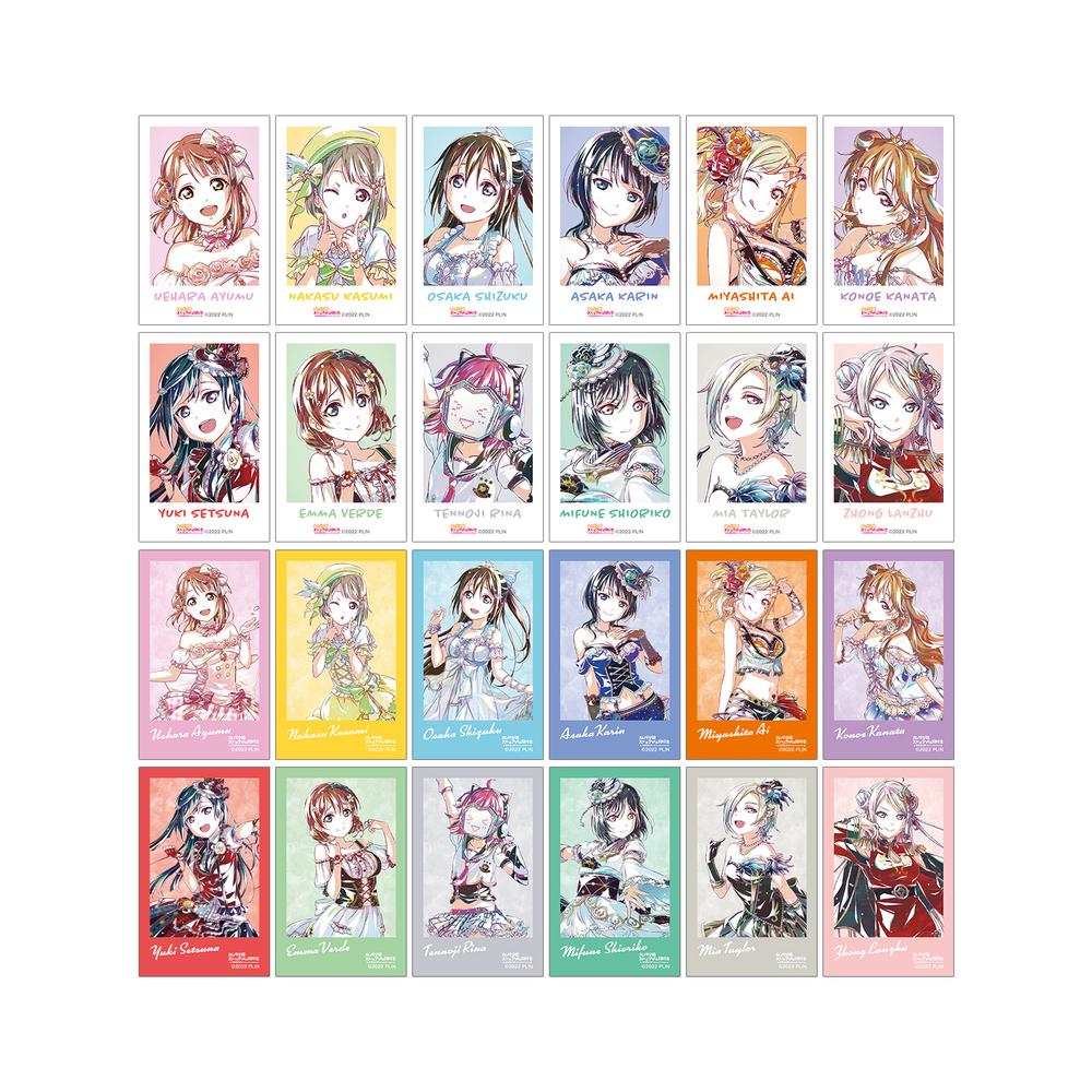 『ラブライブ!虹ヶ咲学園スクールアイドル同好会』トレーディング Ani-Art 第2弾 インスタントカメラ風イラストカード2枚セット(単位/BOX)