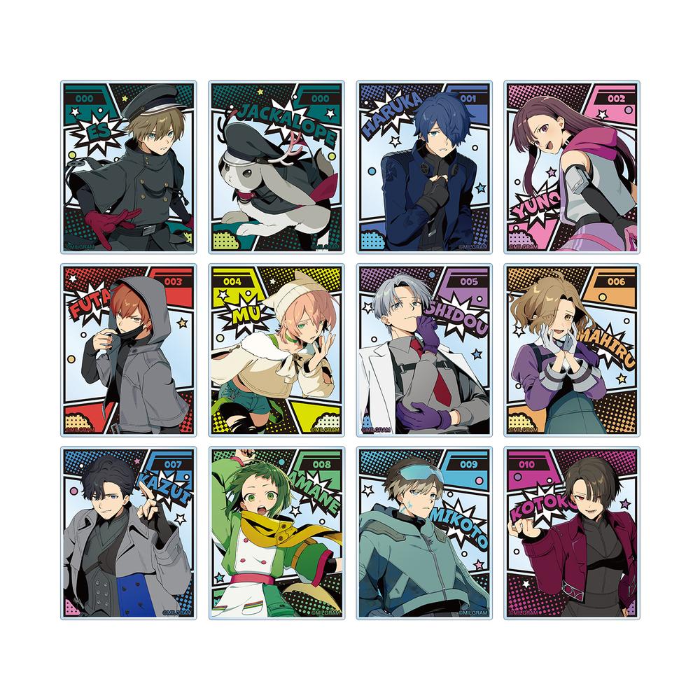 『MILGRAM -ミルグラム-』描き下ろし アメコミ風ver. トレーディングアクリルカード(単位/BOX)