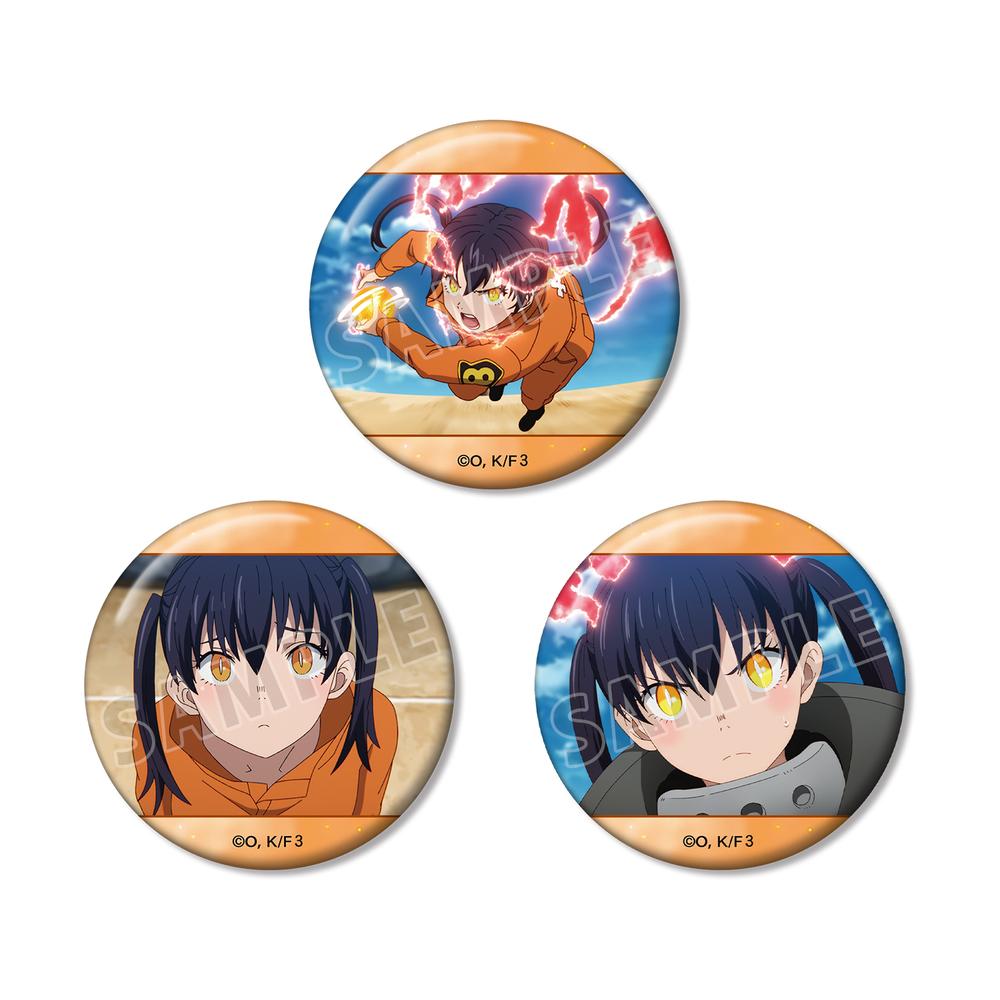 炎炎ノ消防隊 参ノ章』環 古達 場面写缶バッジ3個セット – Anime