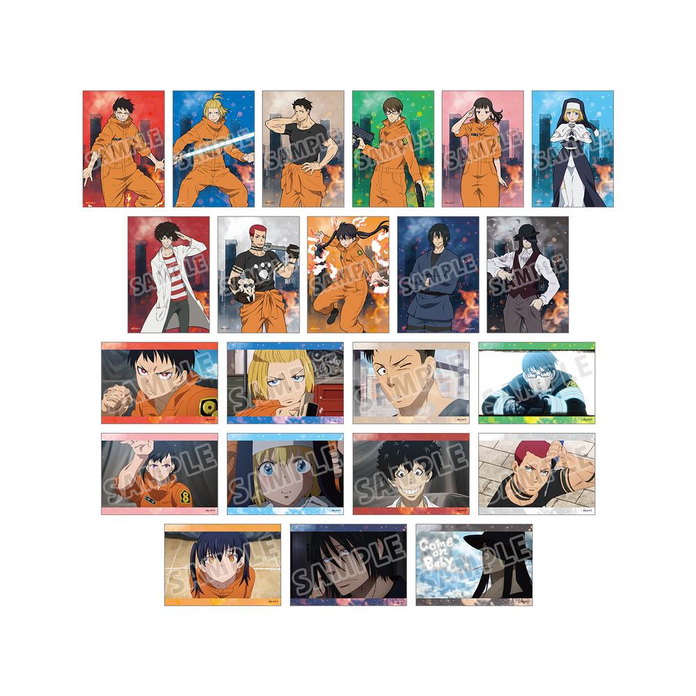 『炎炎ノ消防隊 参ノ章』トレーディングブロマイド(単位/BOX)