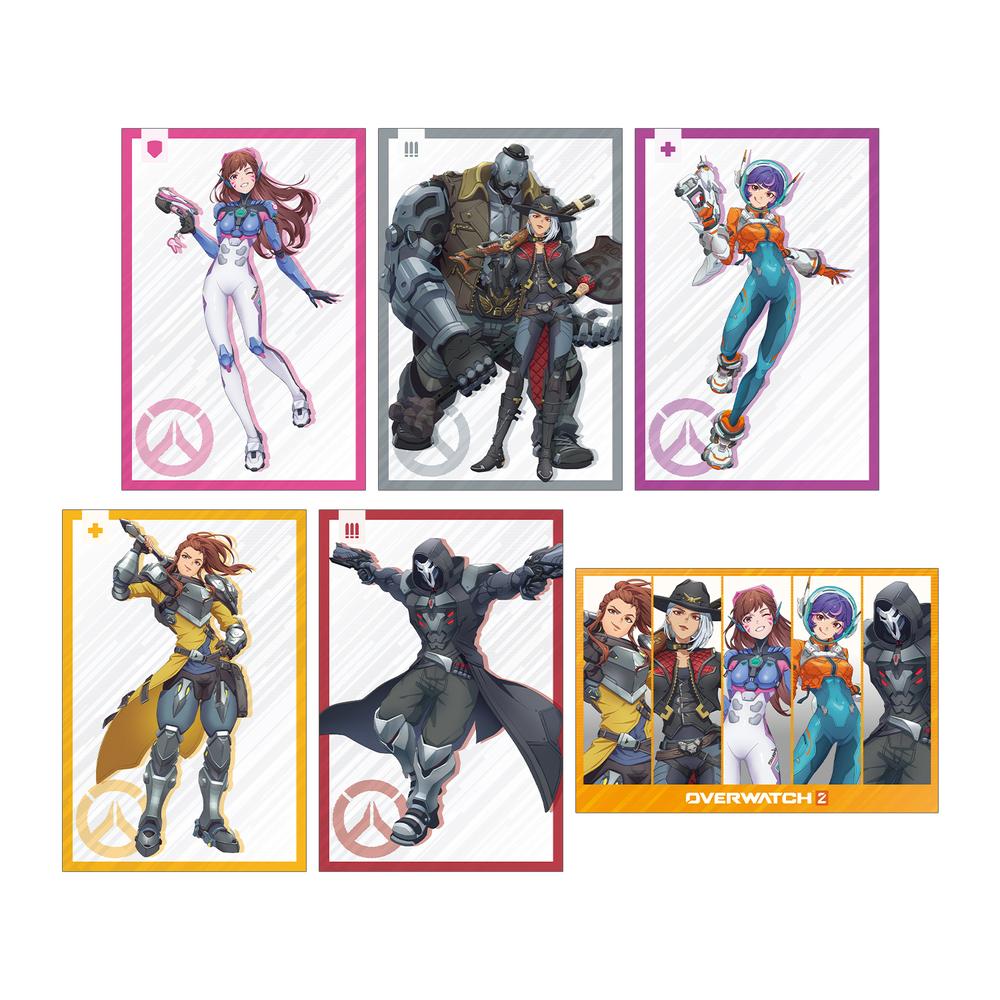 『オーバーウォッチ 2』メレさんイラスト ポストカード6枚セット ver.B