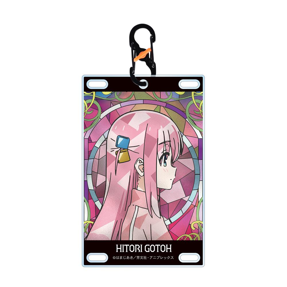 『ぼっち・ざ・ろっく!』後藤ひとり Aure Glass カラビナ付きカード型アクリルキーホルダー