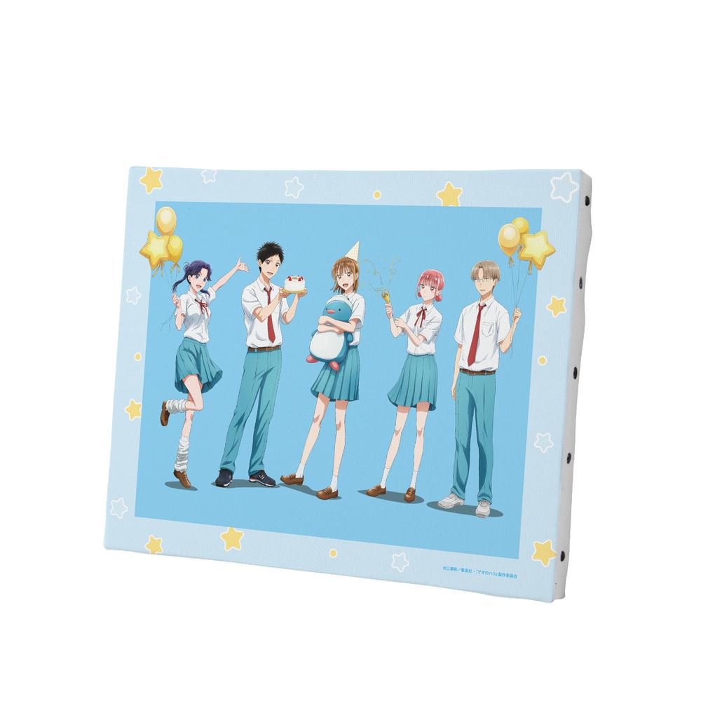 『アオのハコ』描き下ろし 集合 キャンバスボード <千夏 バースデーver.>