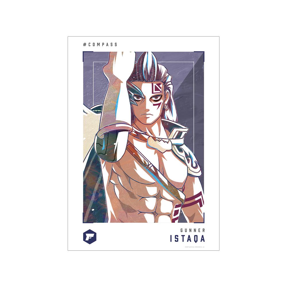 『#コンパス 戦闘摂理解析システム』イスタカ Ani-Art 第2弾 A3マット加工ポスター