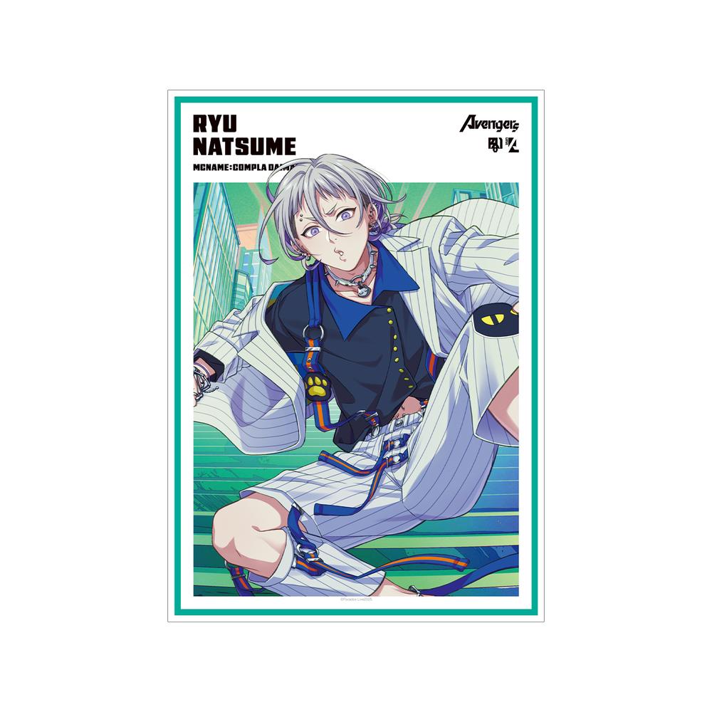 『Paradox Live』Battle of Unity 棗 リュウ A3マット加工ポスター【202512再販】