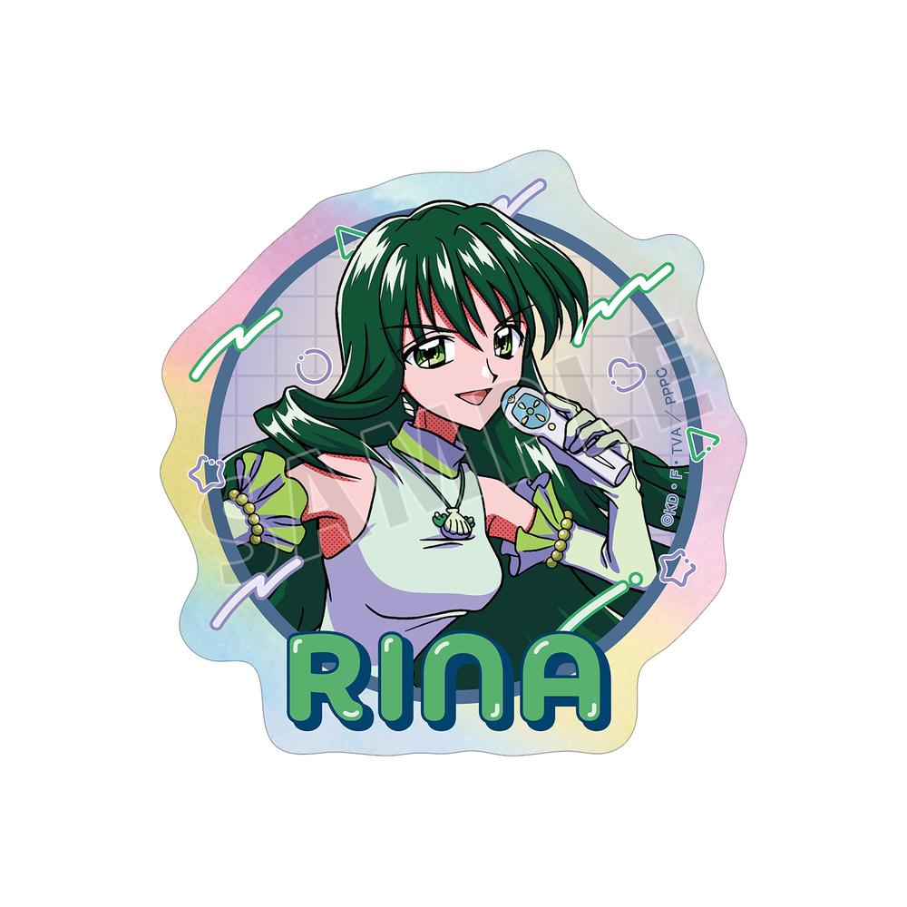 『ぴちぴちピッチ』リナ オーロラステッカー ver.B
