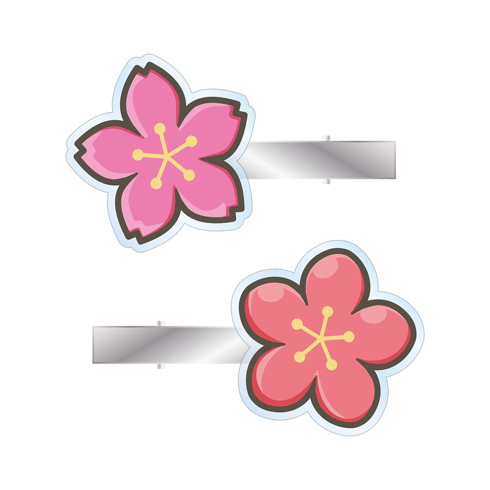 『学園アイドルマスター』満開ペアヘアピンモチーフ アクリルヘアクリップ2個セット