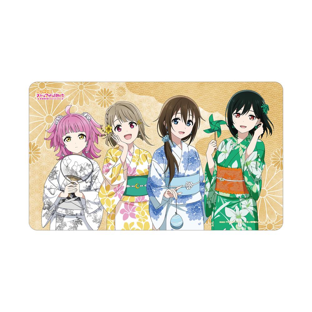 『ラブライブ!虹ヶ咲学園スクールアイドル同好会』描き下ろし 1年生 縁日ver. マルチデスクマット