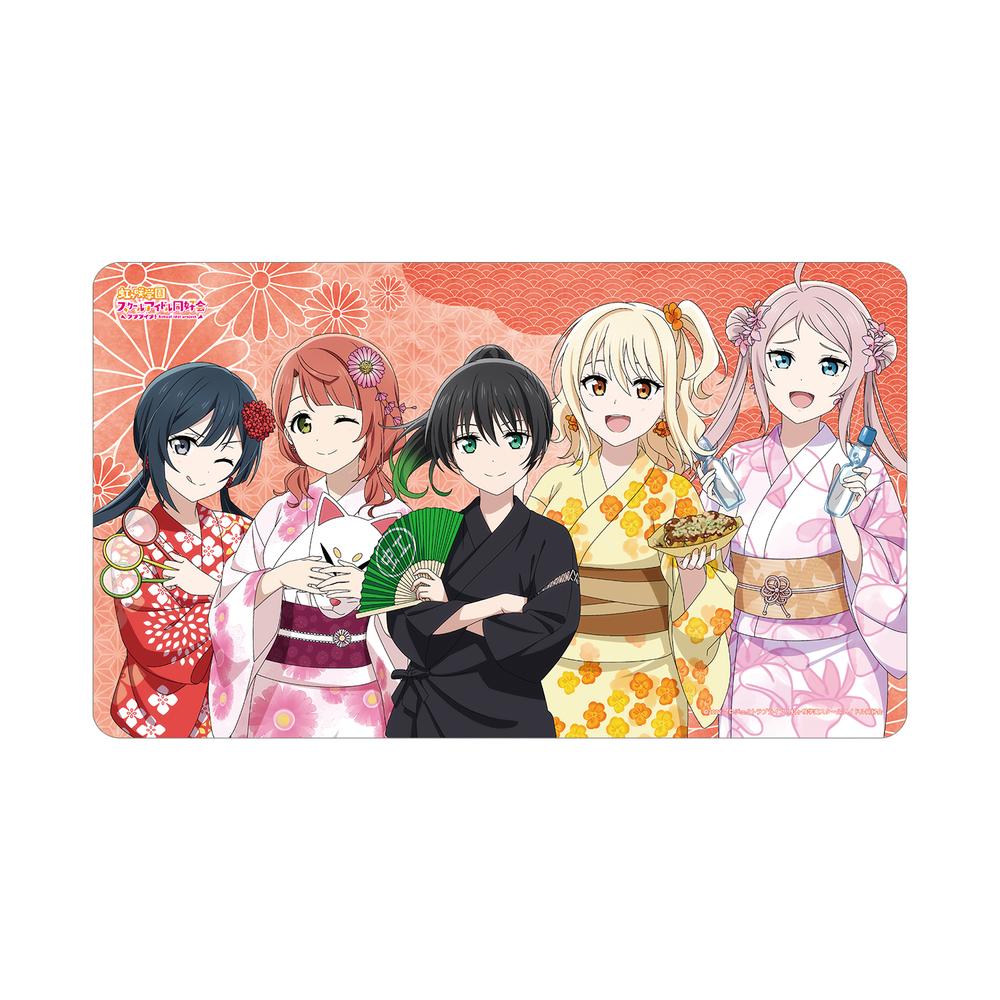 『ラブライブ!虹ヶ咲学園スクールアイドル同好会』描き下ろし 2年生 縁日ver. マルチデスクマット