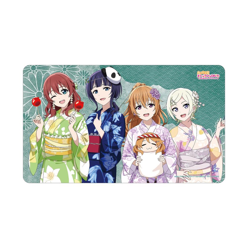 『ラブライブ!虹ヶ咲学園スクールアイドル同好会』描き下ろし 3年生 縁日ver. マルチデスクマット