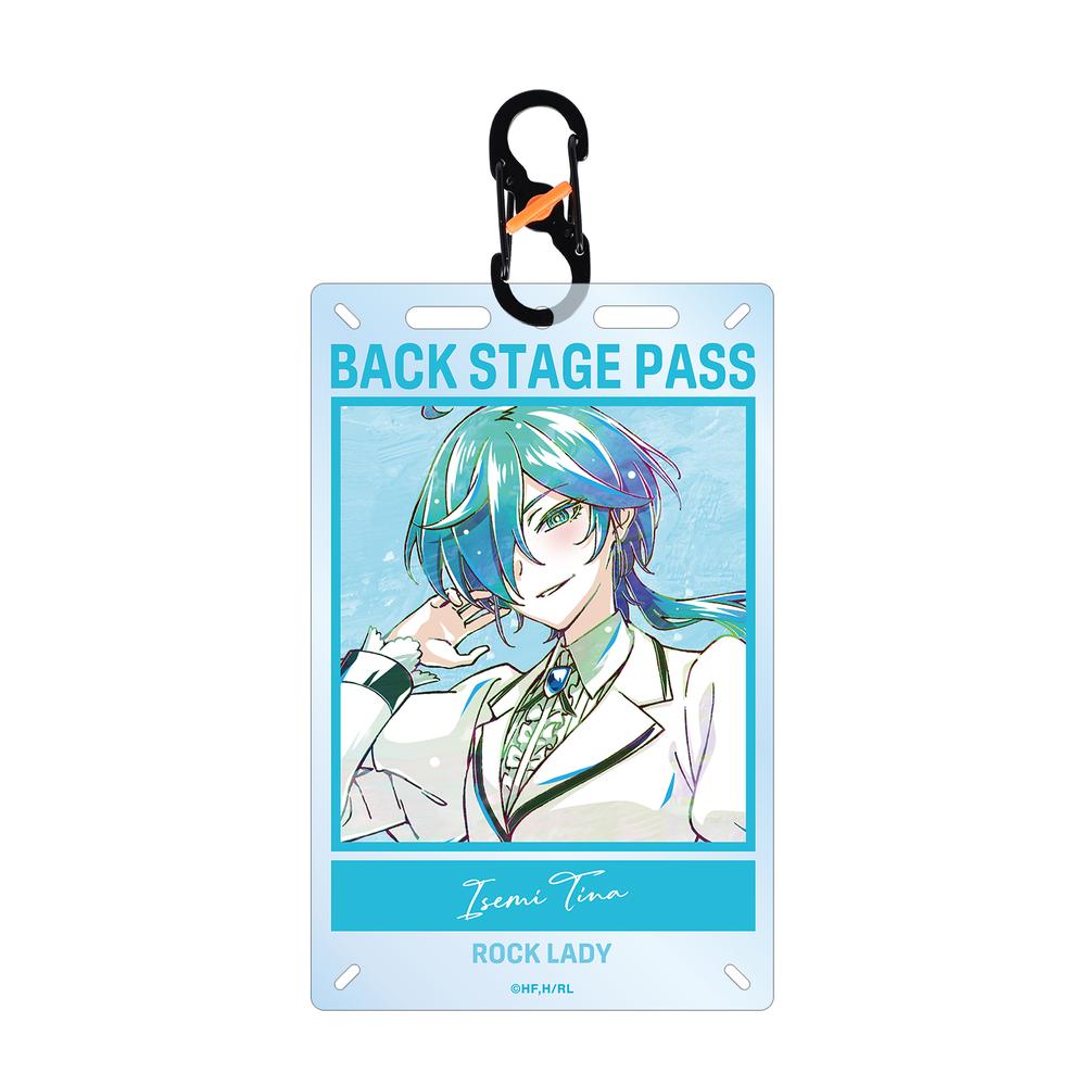 『ロックは淑女の嗜みでして』院瀬見ティナ Ani-Art カラビナ付きカード型アクリルキーホルダー【202601再販】