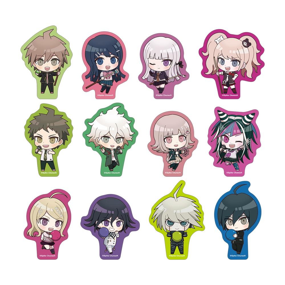 『ダンガンロンパシリーズ』トレーディング ちびキャラ アクティビティver. ダイカットステッカー(単位/BOX)