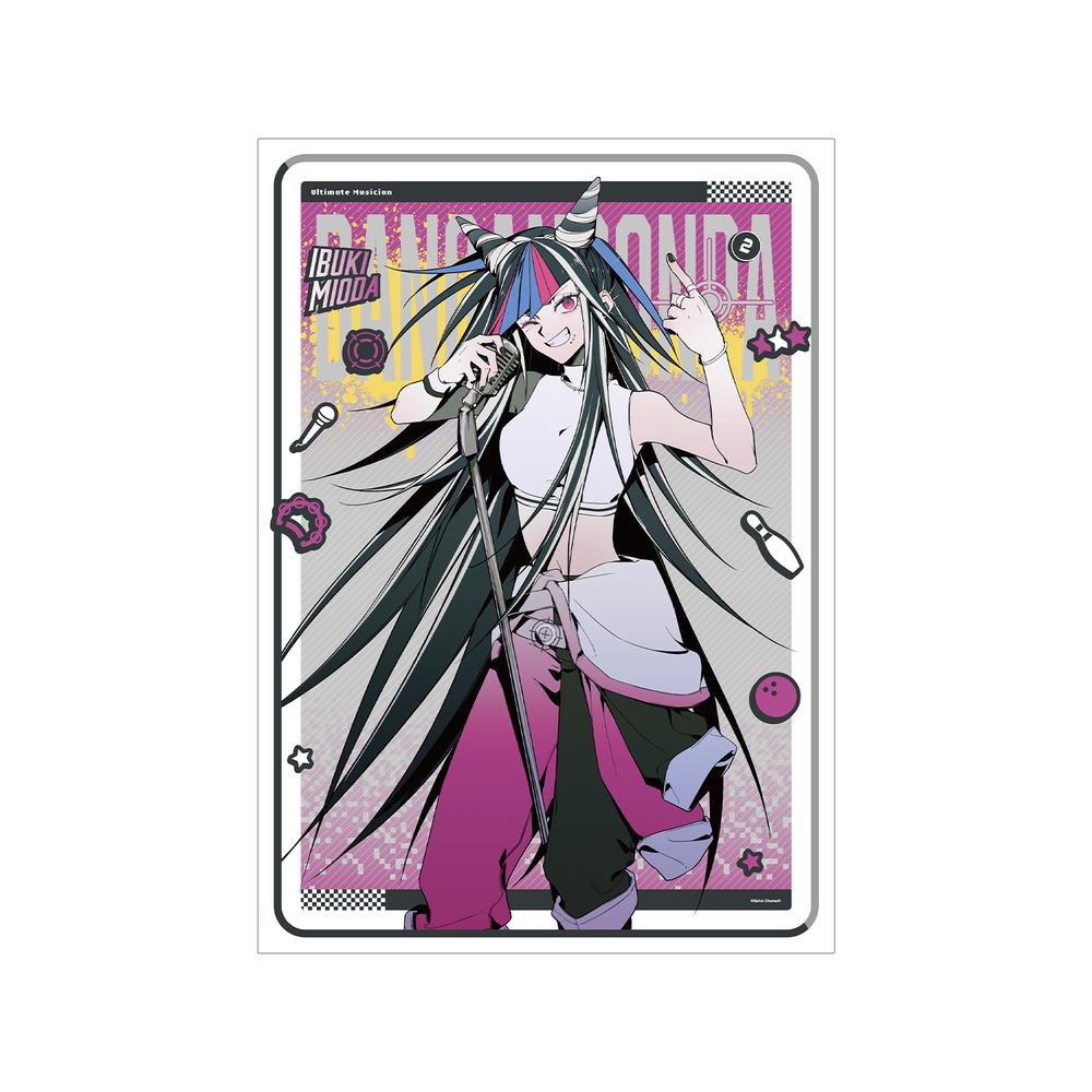 『ダンガンロンパシリーズ』しづさんイラスト 澪田唯吹 スポーティルックver. A3マット加工ポスター