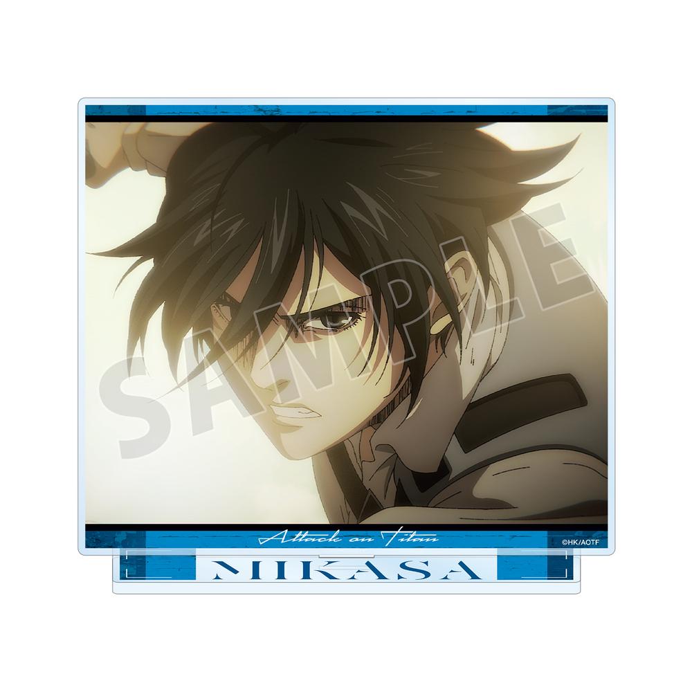 当選品　限定100個(sn3)　進撃の巨人　アサヒ　原画レプリカポスター　ミカサ 進撃の巨人 ミカサ・アッカーマン 1/7 完成品フィギュア