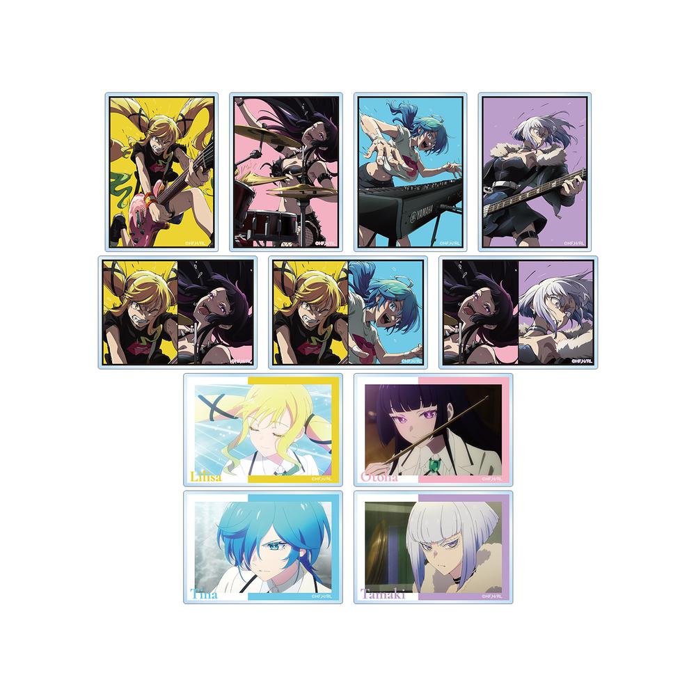 『ロックは淑女の嗜みでして』トレーディングアクリルカード(単位/BOX)【202601再販】