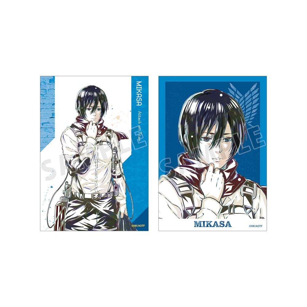 『進撃の巨人』ミカサ Ani-Art 第4弾 ブロマイド2枚セット【202512再販】