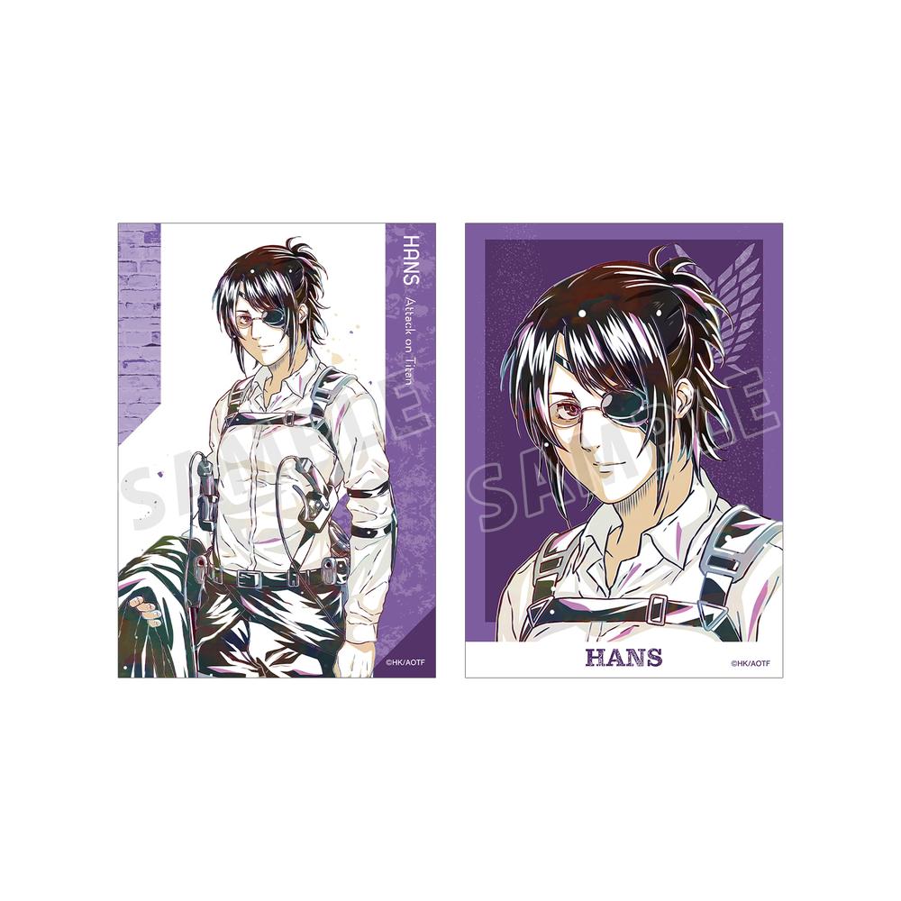 『進撃の巨人』ハンジ Ani-Art 第4弾 ブロマイド2枚セット【202512再販】