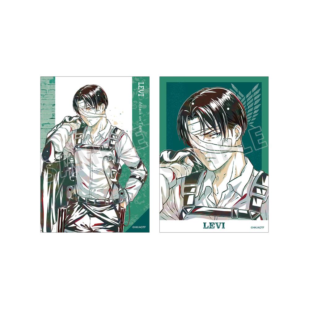 『進撃の巨人』リヴァイ Ani-Art 第4弾 ブロマイド2枚セット【202512再販】